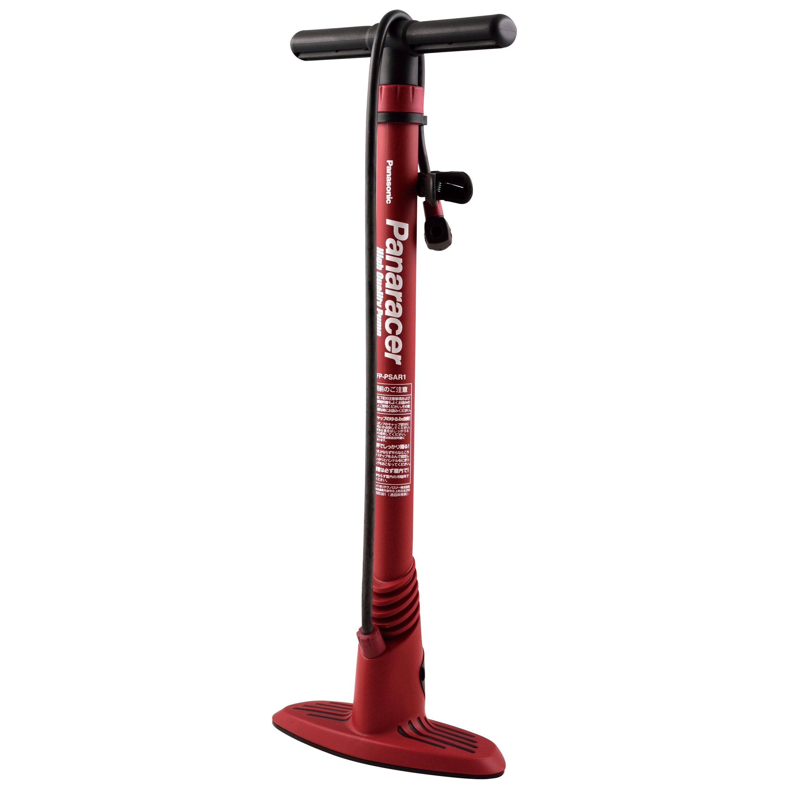 Panaracer Bfp-Psar1 Air Pump | Easy Pump | Us Presta English Valve | Japan | Red