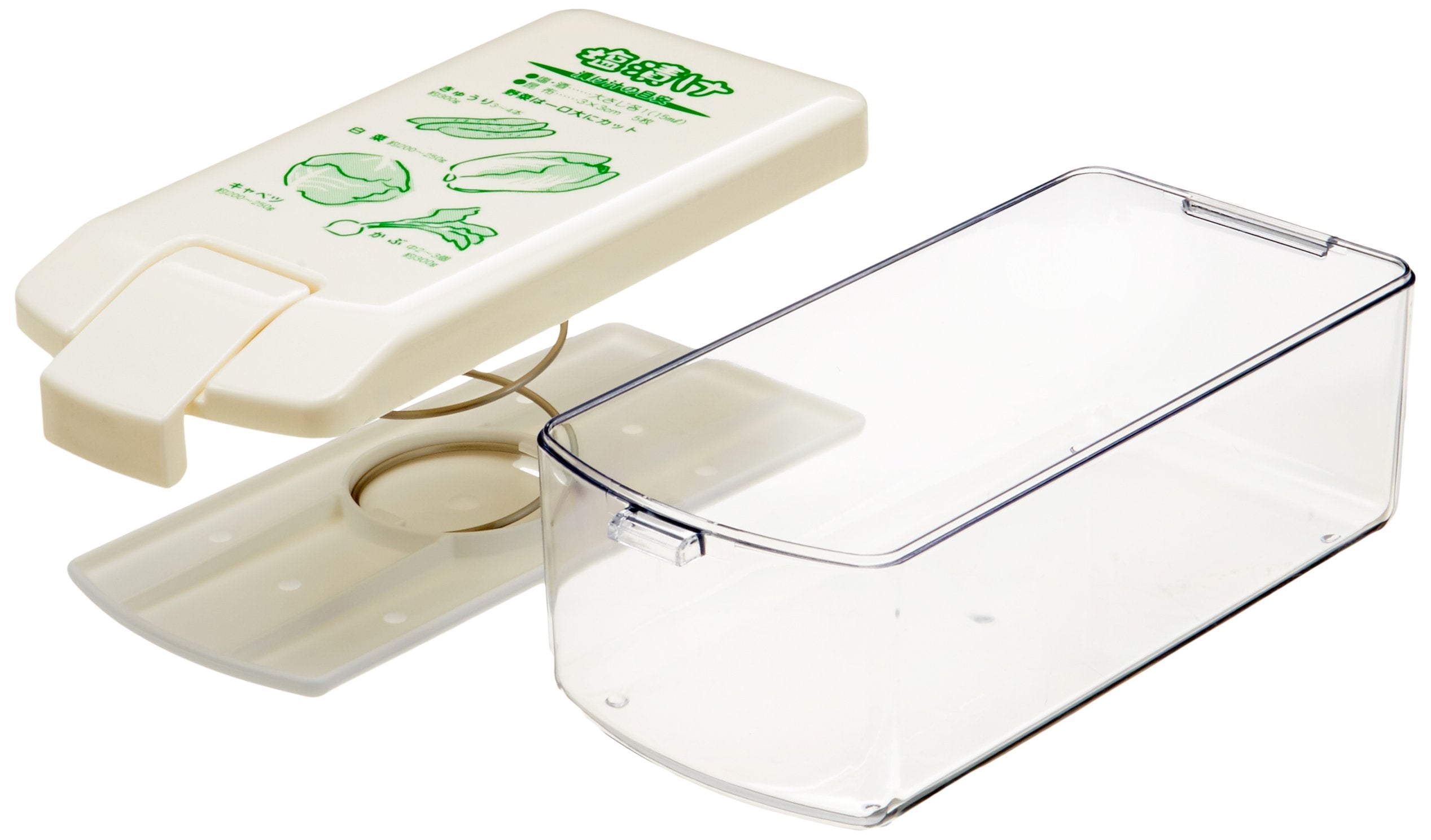 Pearl Metal Kinzoku Asa Salad Square Pickles 1L Japan C-158