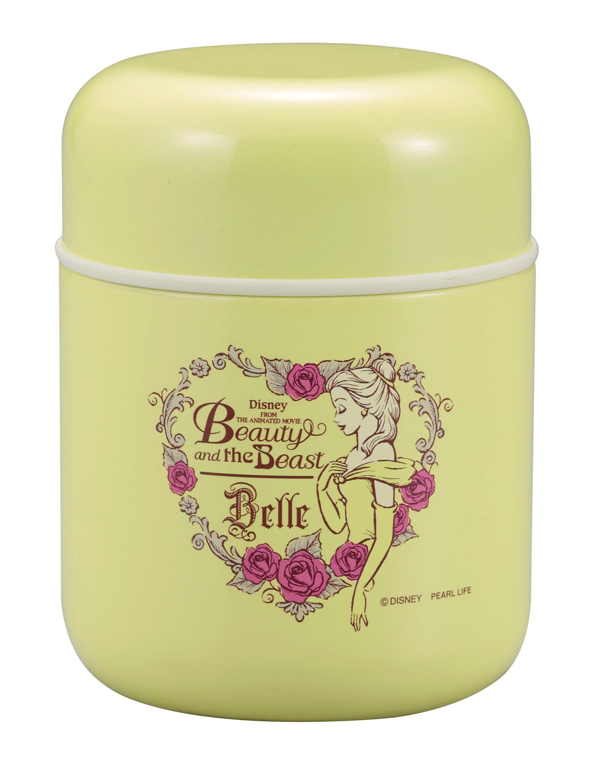 Pearl Metal Japan Disney Beauty & Beast Soup Pot 280Ml Vacuum Insulated
