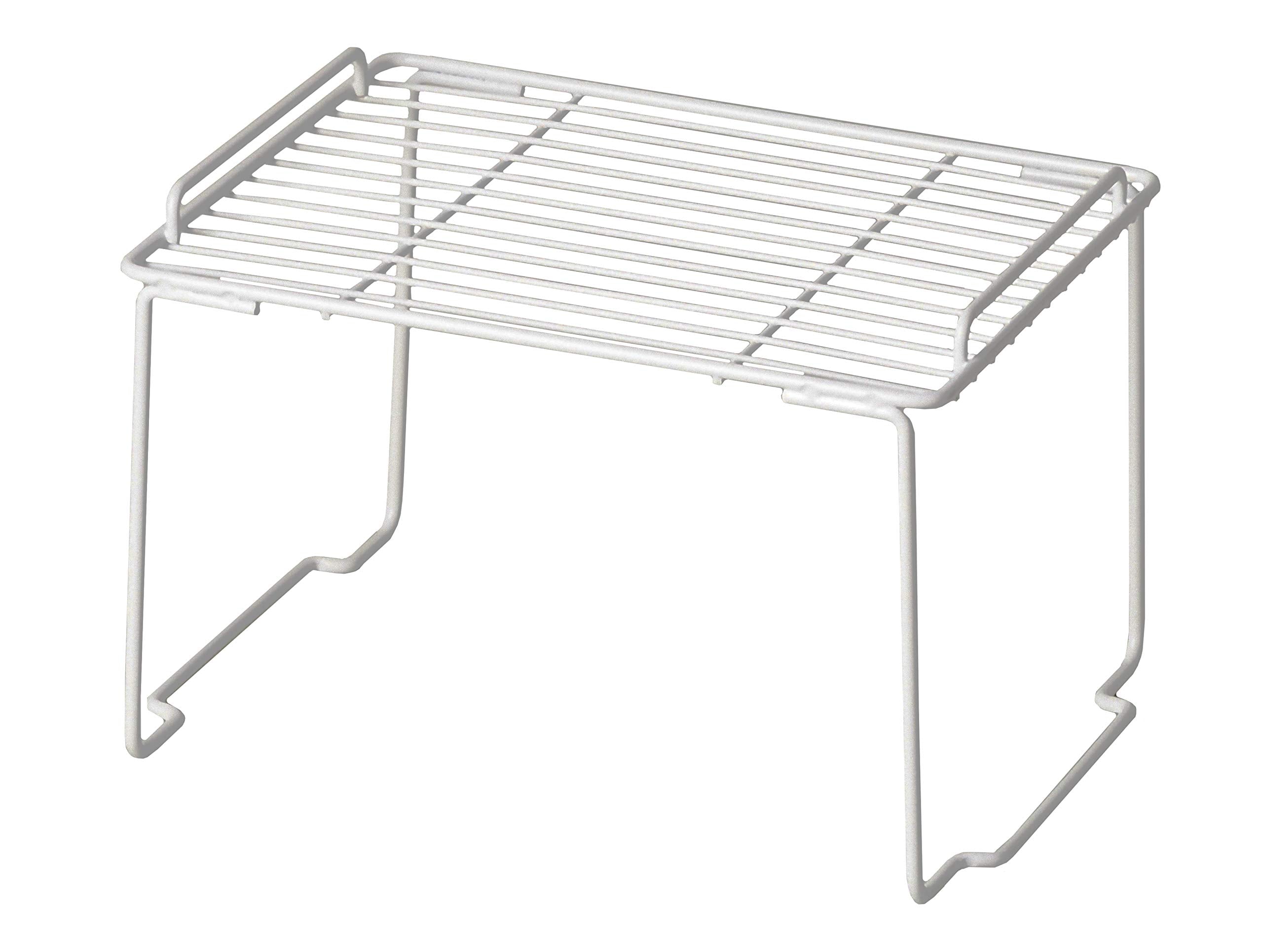 Pearl Metal Japan Kitchen Rack White 27.5Cm Stacking Shelves Mini Hb-4446