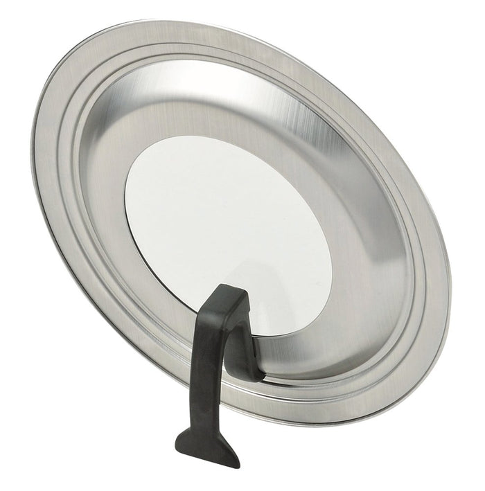 Pearl Metal Japan Tsubamesanjo 26-30Cm Stainless Steel Glass Window Stand Frying Pan Lid Bread Cover Satina Hb-3391