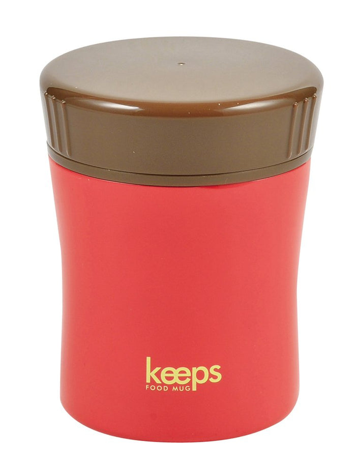 Pearl Metal Japan Keep Food Mug 270 Red Hb-3341