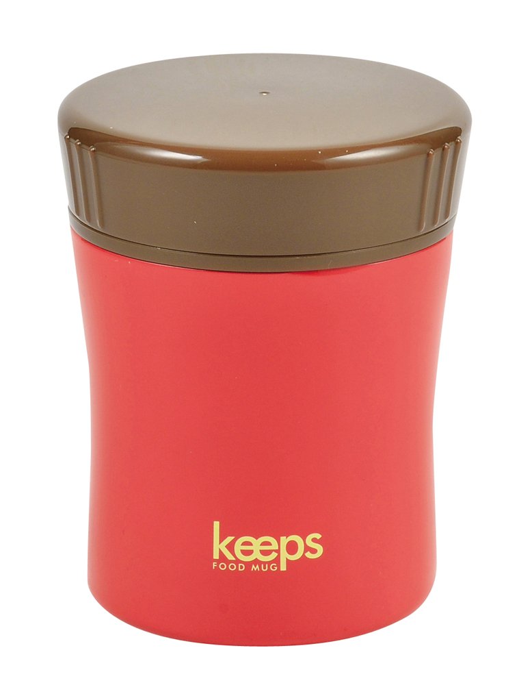 Pearl Metal Japan Keep Food Mug 270 Red Hb-3341