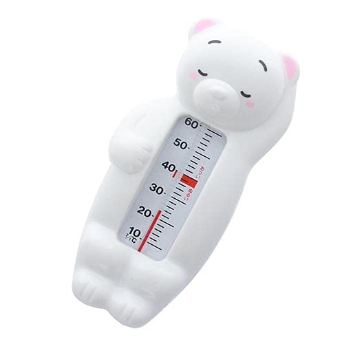 Pigeon Bath Thermometer White Bear - Digital Thermometer - Japanese Bath Thermometer Brands