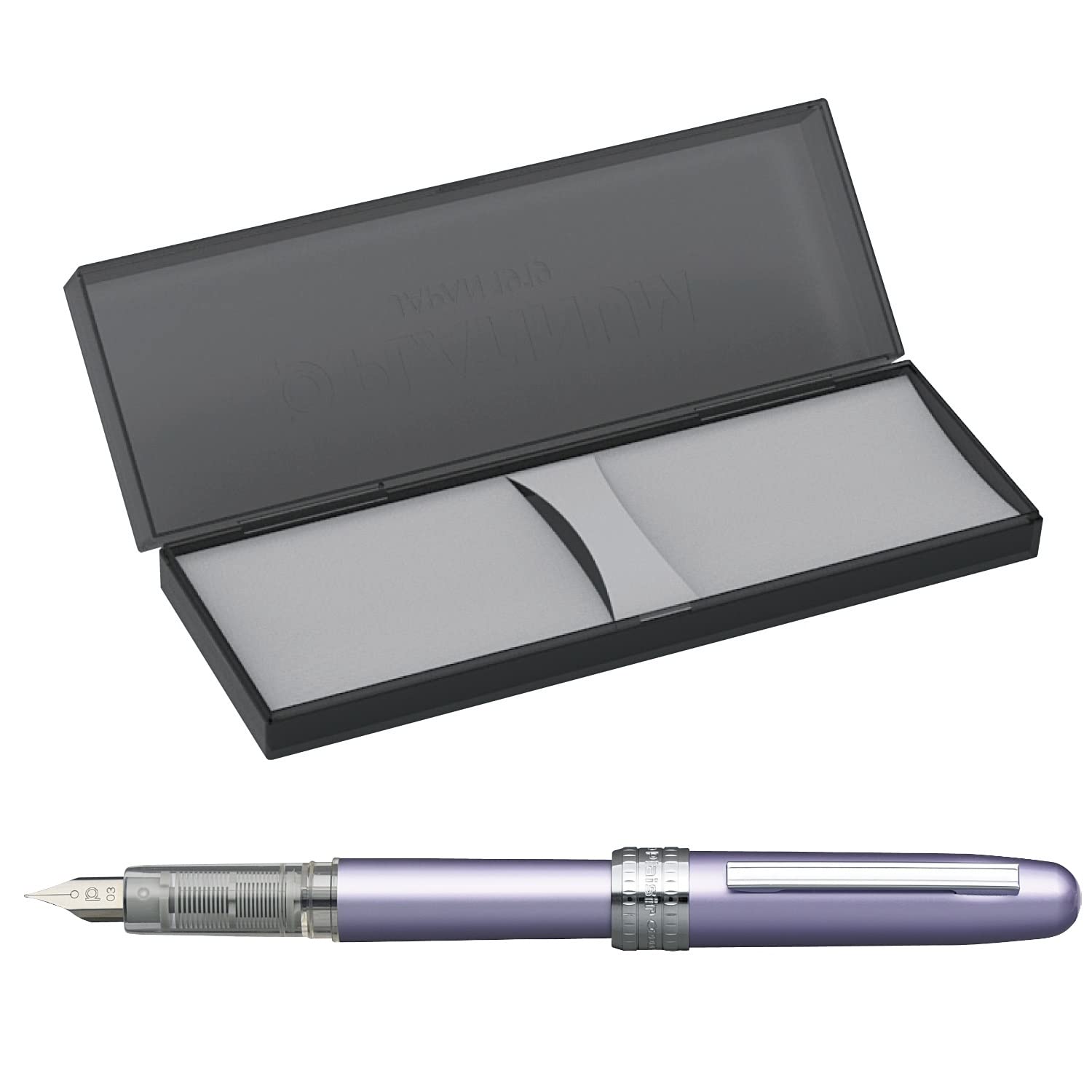 Platinum Fountain Pen Plaisir Japan Fine Point Violet Pgb-1000#28-2