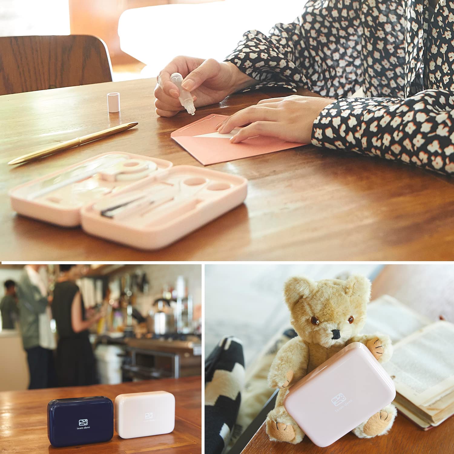 Plus Japan Team Demi Sakura Stationery Kit Td-001 30-211