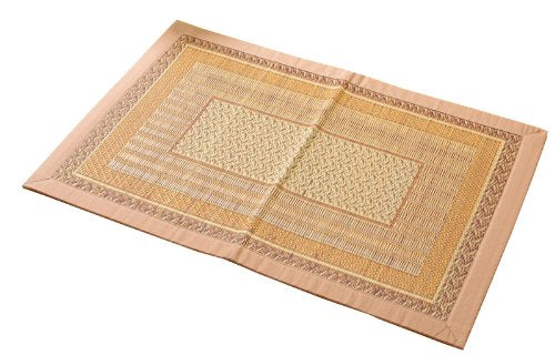 Ikehiko Japan 60X120Cm Domestic Grass Entrance Mat Ranks Beige