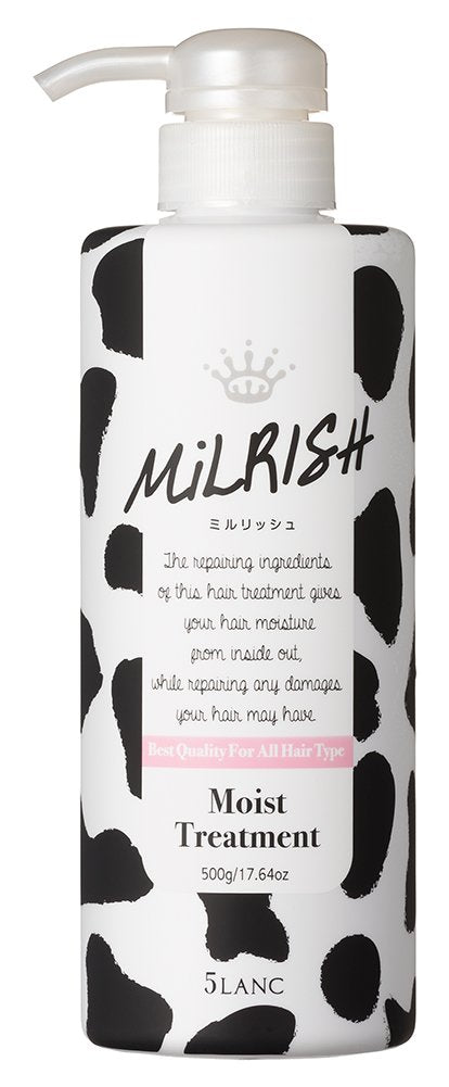 Pure Smile 5Lank Treatment Milrish Moist Treatment Japan - White Floral Scent