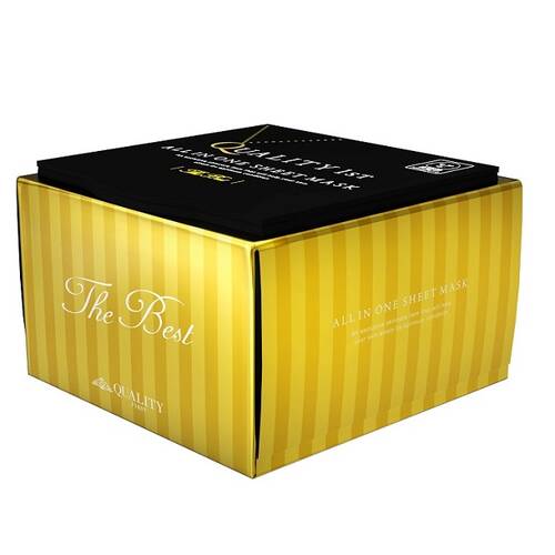 Quality First All-In-One Sheet Mask The Best Ex 20 Sheets - Japan Skincare Routine