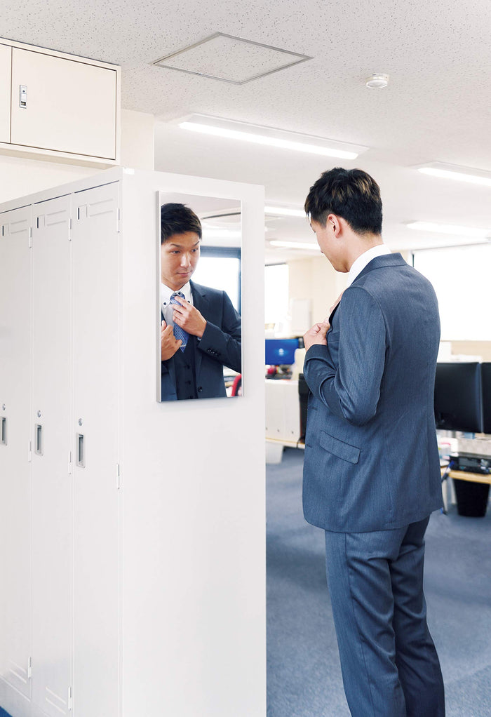 Refex Rmm-1S 30X60Cm Magnet Mirror Silver Made In Japan D2.3Cm