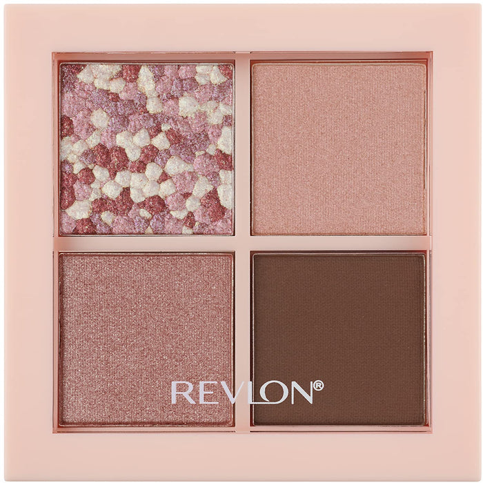 Revlon Dazzle Eyeshadow Quad 004 Rosie Brown 3G
