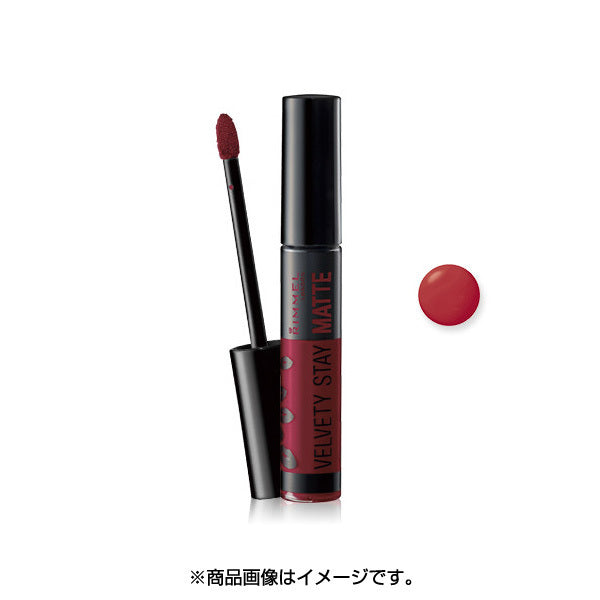 Rimmel Velvety Stay Mat 003 Soft Red 6ml - Red Lipstick Products - Lips Makeup
