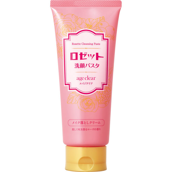 Rosette Cleansing Paste Age Clear Makeup Remover Cream All Skin Type 180g - From Japan
