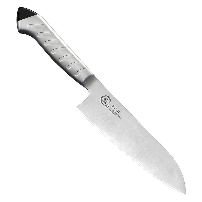 Ryuji Molybdenum Steel Santoku Knife Black