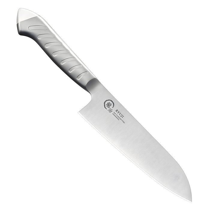 Ryuji Molybdenum Steel Santoku Knife White