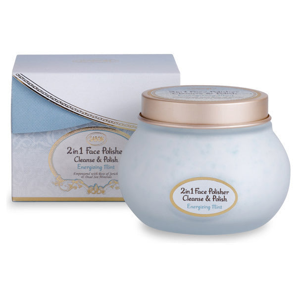 Sabon 2in1 Face Polisher Cleanse & Polish (Energizing Mint) 200m - Japanese Facial Cleanser