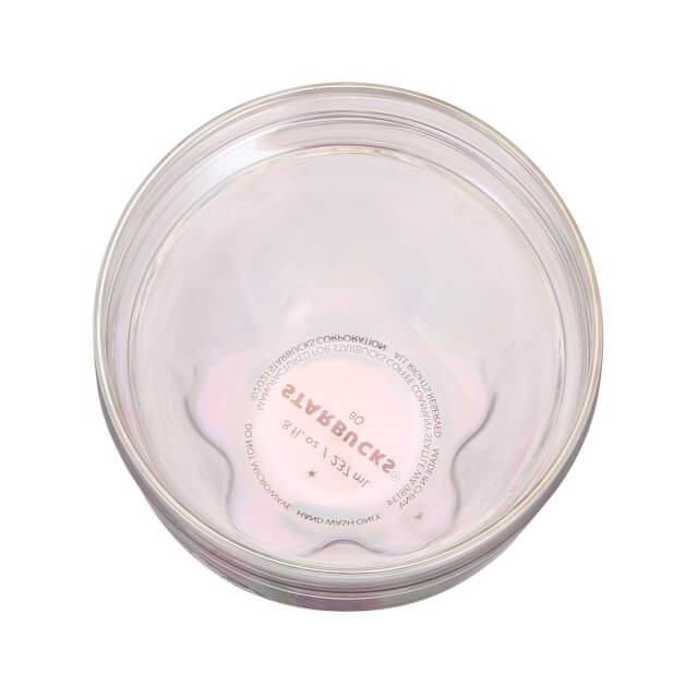 Starbucks Sakura 2022 Heat Resistant Glass Aurora 237ml - Japanese Starbucks Heat Resistant Glass