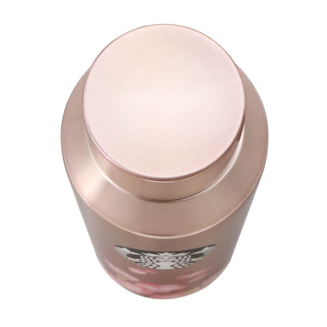 Starbucks Sakura 2022 Stainless Bottle Cherry Blossoms Pink Gold 473ml - Japanese Starbucks Bottles