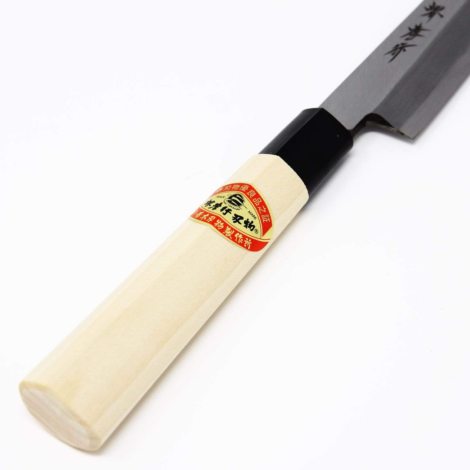 Sakai Takayuki Kasumitogi Shirogami Carbon Steel Yanagiba Knife Yanagiba 210mm (06002)