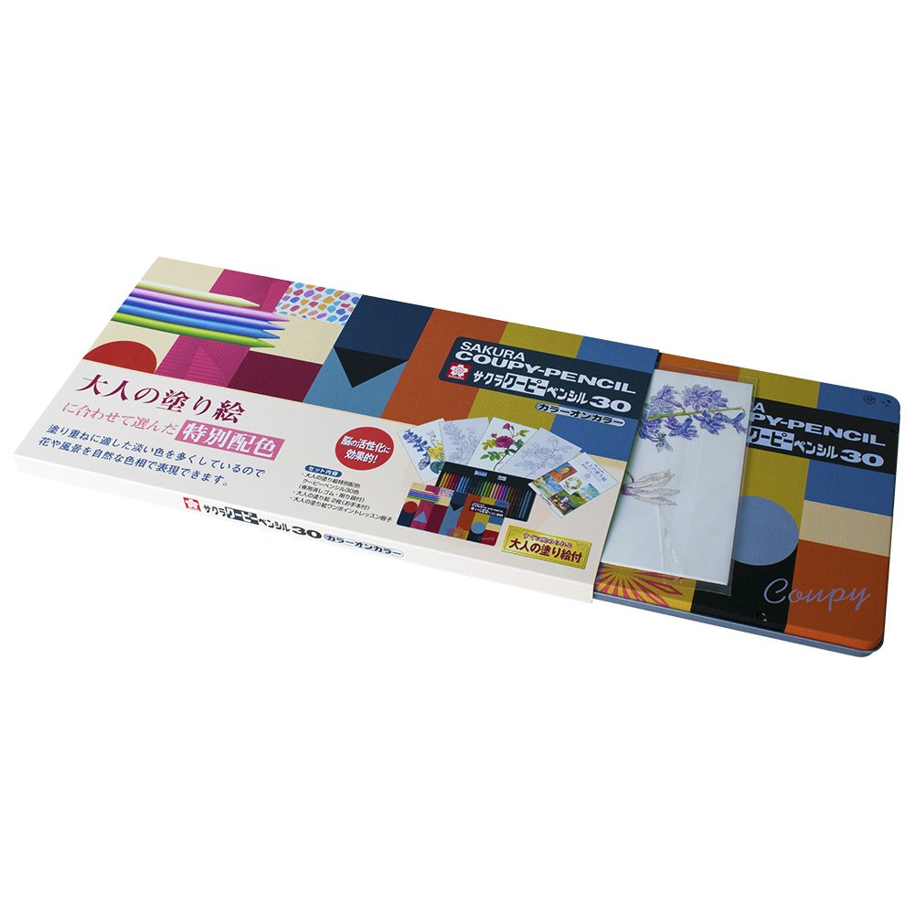 Sakura Crepas Japan Colored Pencils 30 Colors Fy30Nu