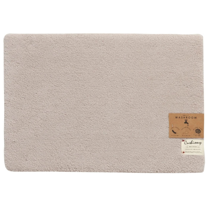 Senko Japan Bbcollection Cushion Wash Mat 45X65Cm Beige 50023