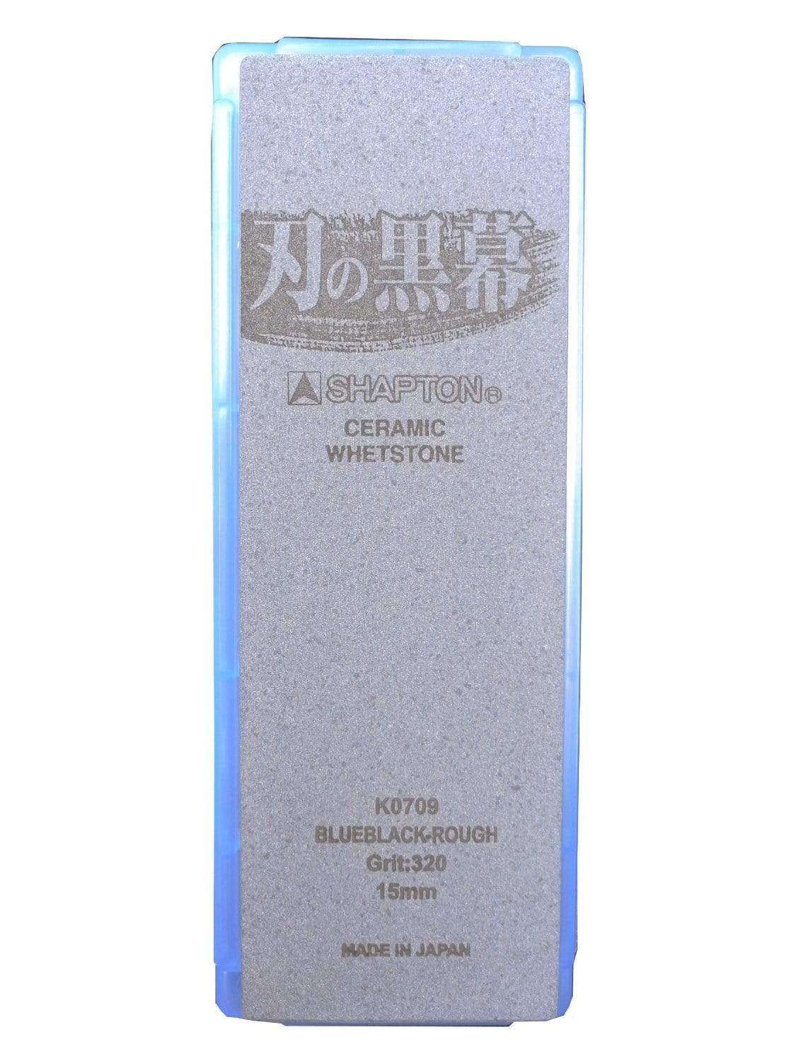 Shapton Japan Kuromaku Ceramic Whetstone Blue-Black Grit 320