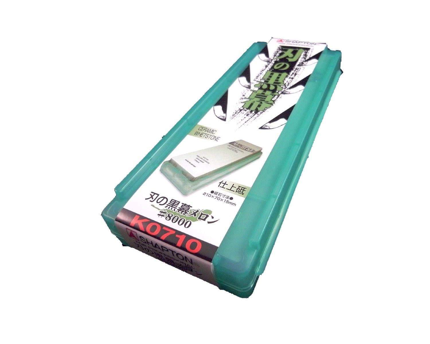 Shapton Kuromaku Japanese Ceramic Whetstone Grit 8000 Melon