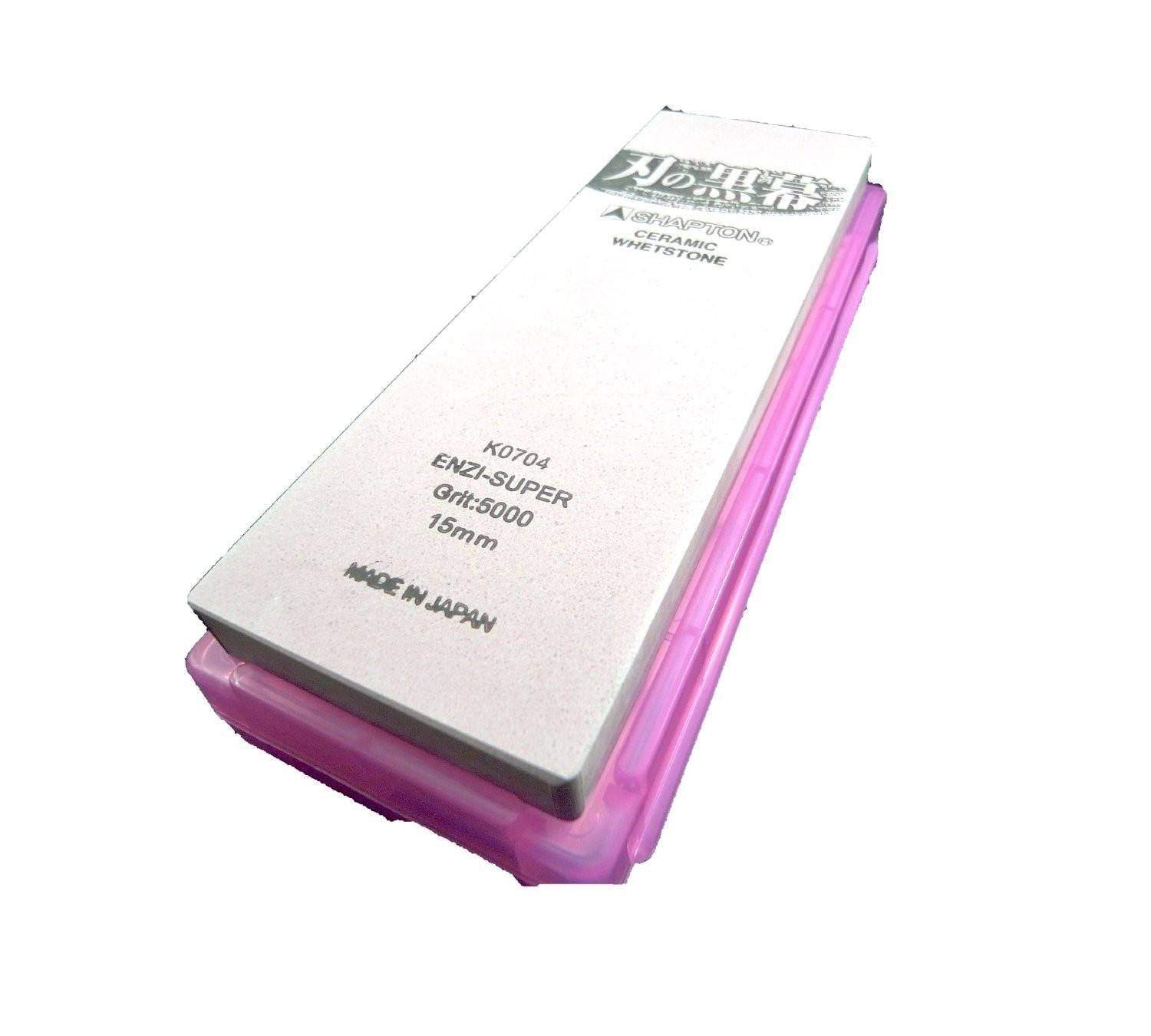 Shapton Kuromaku Ceramic Whetstone - 5000 Grit From Japan (Wine)
