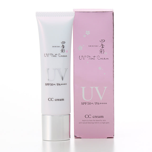 Shikisai UV Tint Cream SPF50 + / PA ++++ - Japanese Cc Cream And Sunscreen