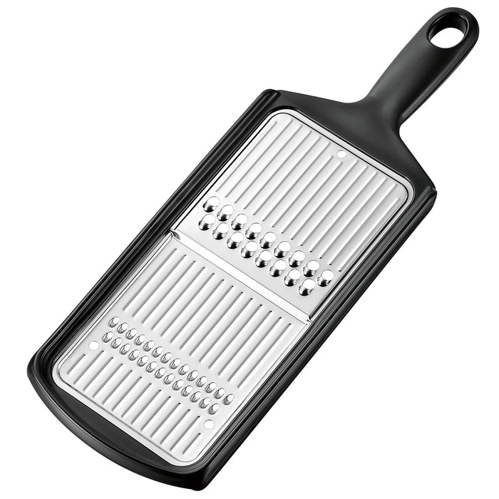 Shimomura Kogyo Kib-612 Japan Kitchen Bar Julienne Dishwasher Safe Niigata Tsubamesanjo Black 290X90X30Mm