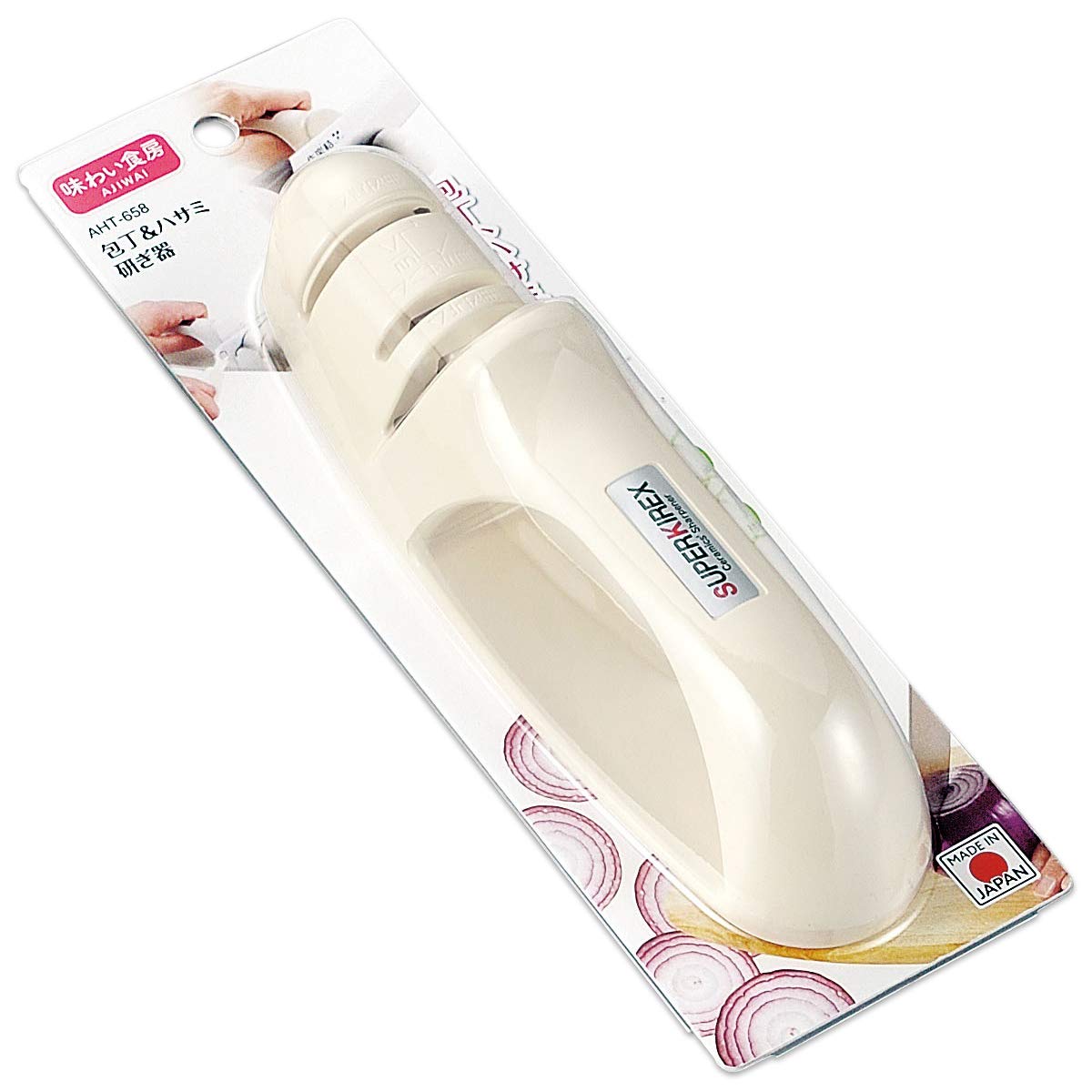 Shimomura Kougyou Japan Knife & Scissors Sharpener Aht-658 Made In Niigata Tsubamesanjo