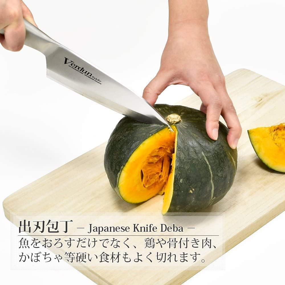 Shimomura Kogyo Japan Santoku Knife 165Mm Ovd-11 Tsubame-Sanjo Molybdenum Vanadium Steel Dishwasher Safe