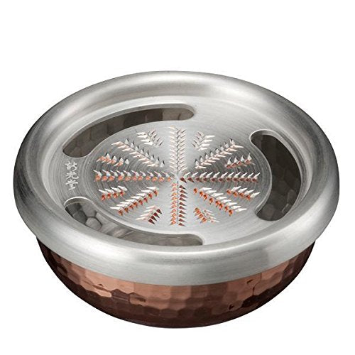 Sinkoukinzoku Onkochishin Pure Copper 8Cm Grater Japan Hmo-8