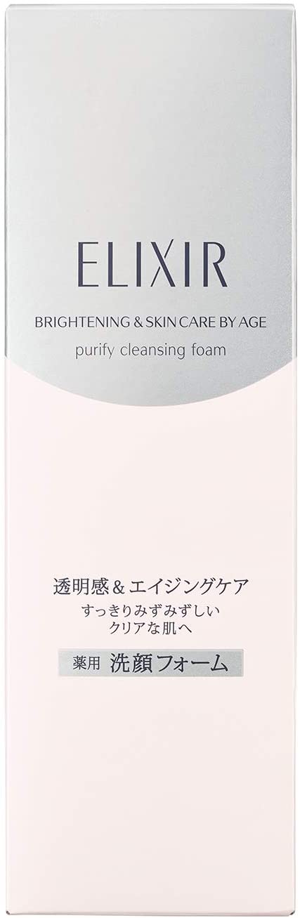 Shiseido Elixir White Cleansing Foam 145g - Brightening Foam Cleanser - Aging Skincare