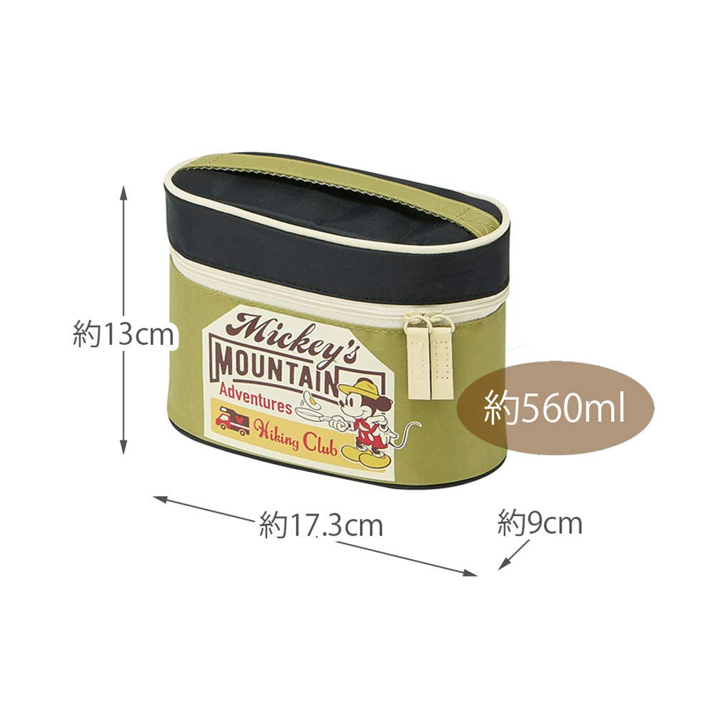 Skater Thermal Lunch Box Jar 560Ml Disney Mickey Mouse Japan Outdoor Kcljc6