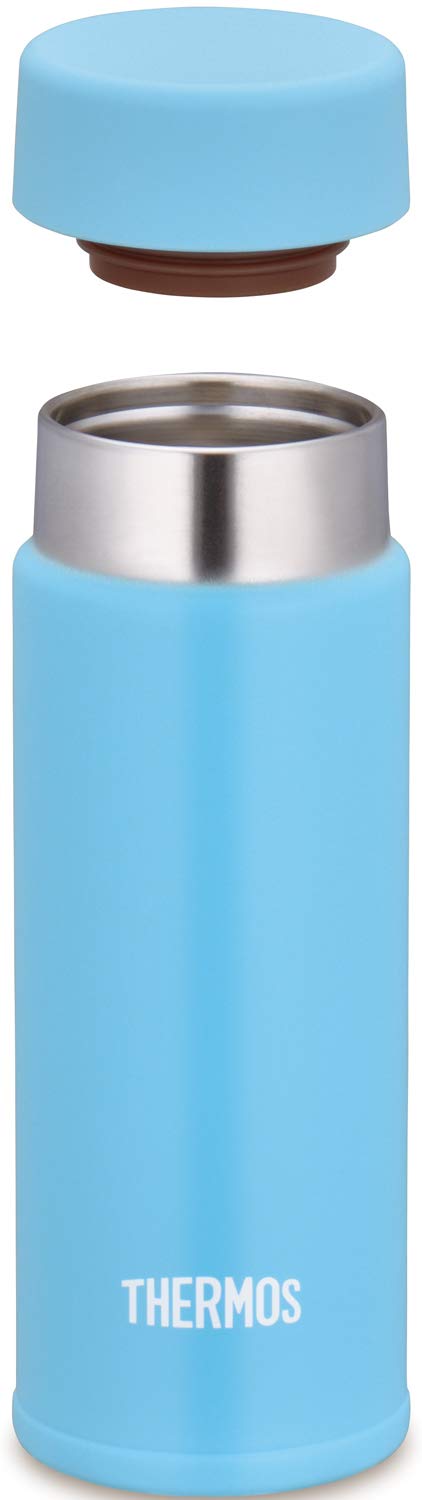 Thermos Small Capacity 120ml Light Blue Vacuum Insulated Water Bottle Pocket Mug Model