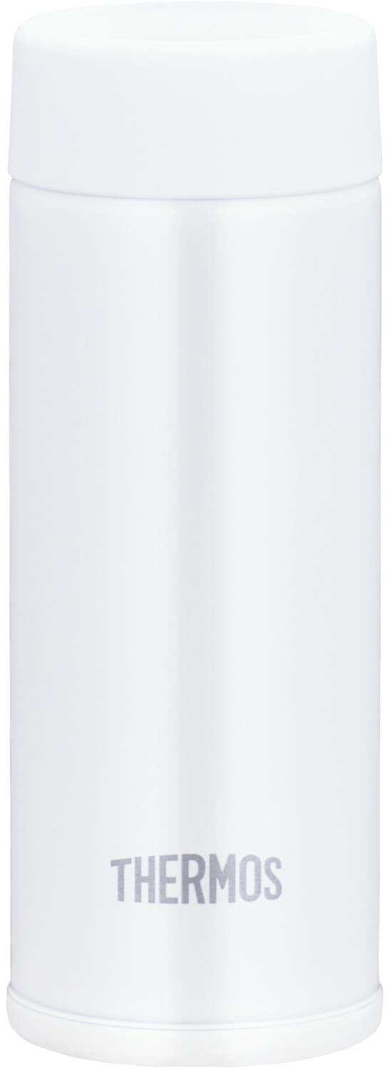 Thermos 120Ml Small Capacity Vacuum Insulated White Water Bottle Pocket Mug