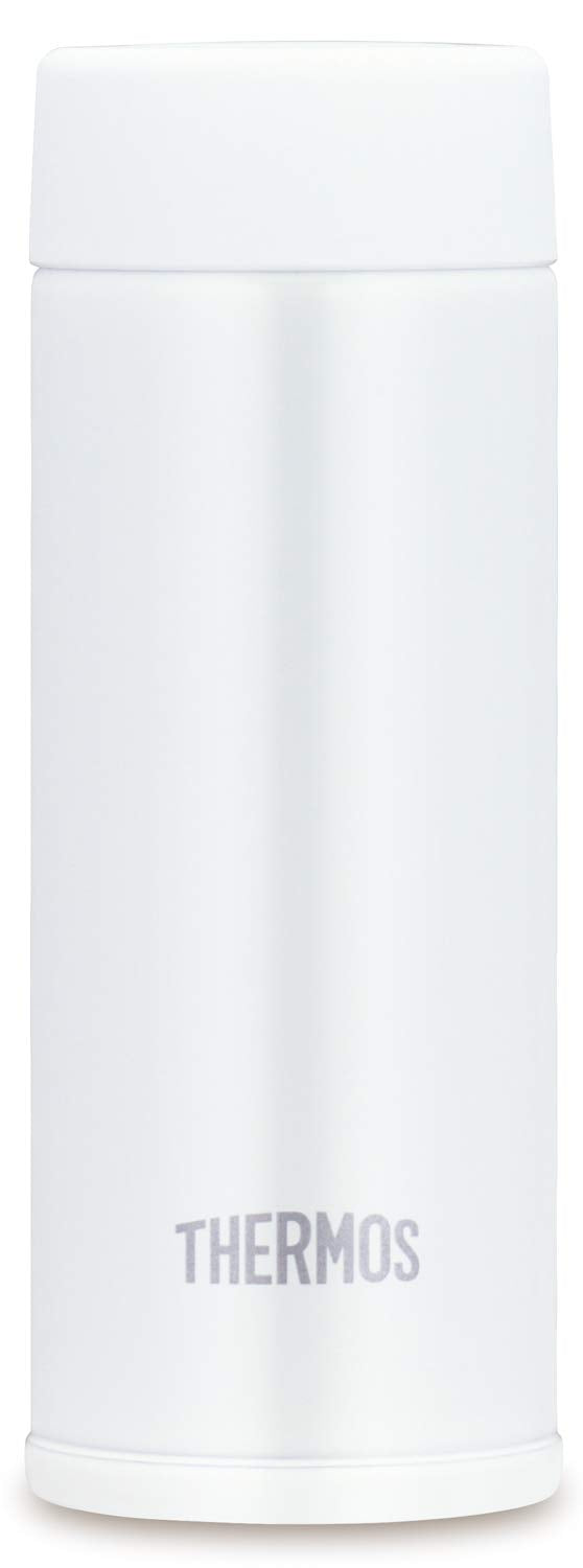 Thermos 120Ml Small Capacity Vacuum Insulated White Water Bottle Pocket Mug