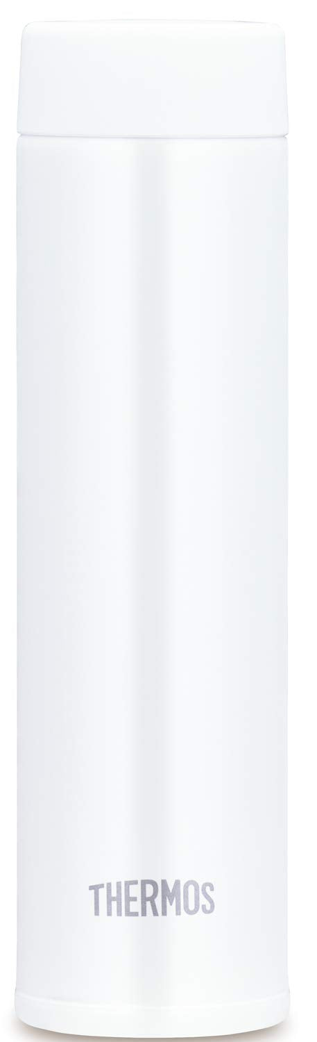 Thermos White Pocket Mug Vacuum Insulated 180ml Water Bottle - Small Capacity Model