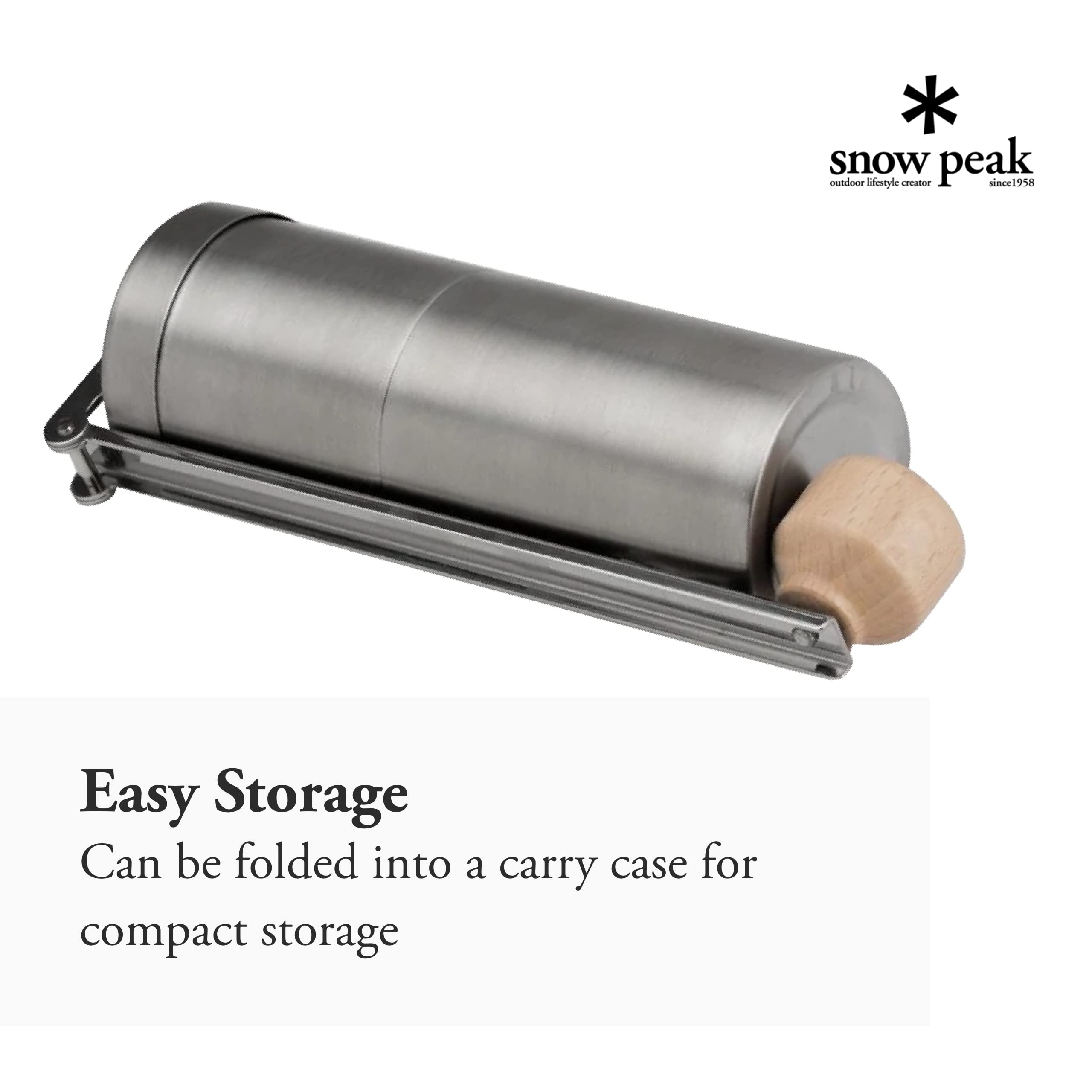 Snow Peak Field Barista Mill Cs-116 - Japanese Made Coffee Grinder