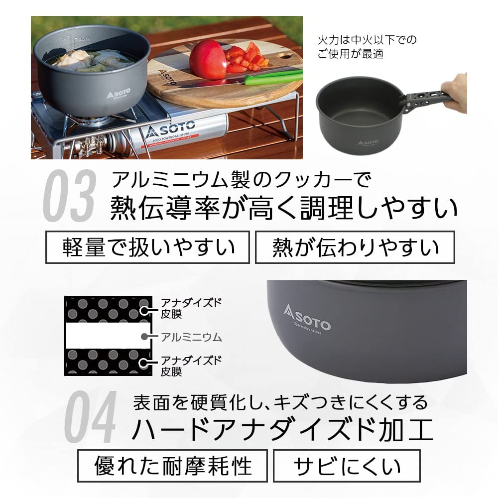 Soto Navigator Cook System Sod-501 | Japan Made