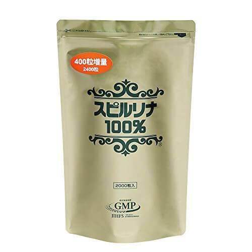 Japan Algae Spirulina 100% 2 Months 2400 Tablets