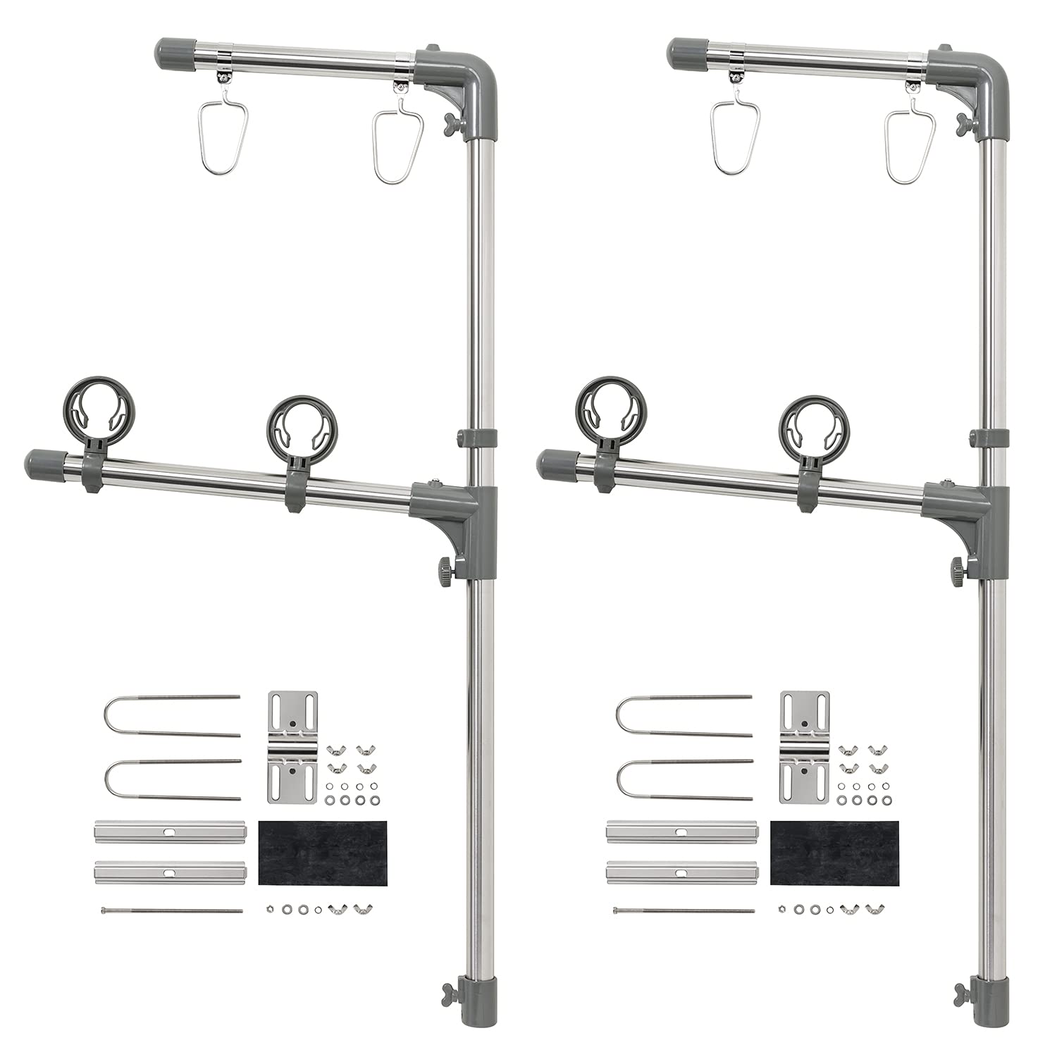 Sekisui Resin Japan Stainless Steel Balcony Clothes Stand Db-502
