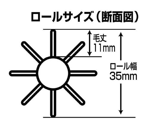 Ikemoto Brush Industry Japan Static Electricity Removal Curling Brush
