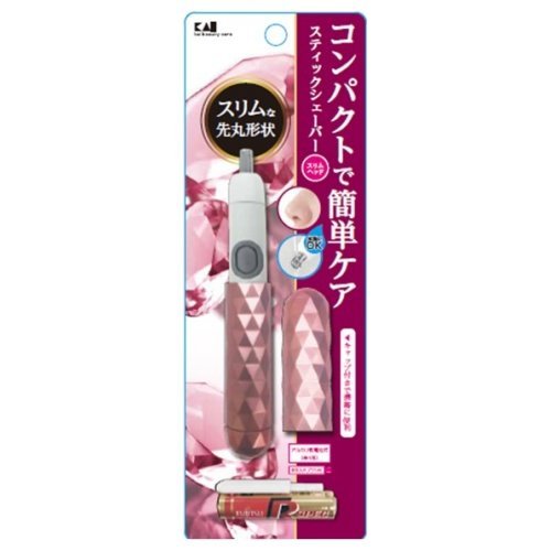 Kq Series Stick Shaver Slim Head Pink 8Pcs Japan