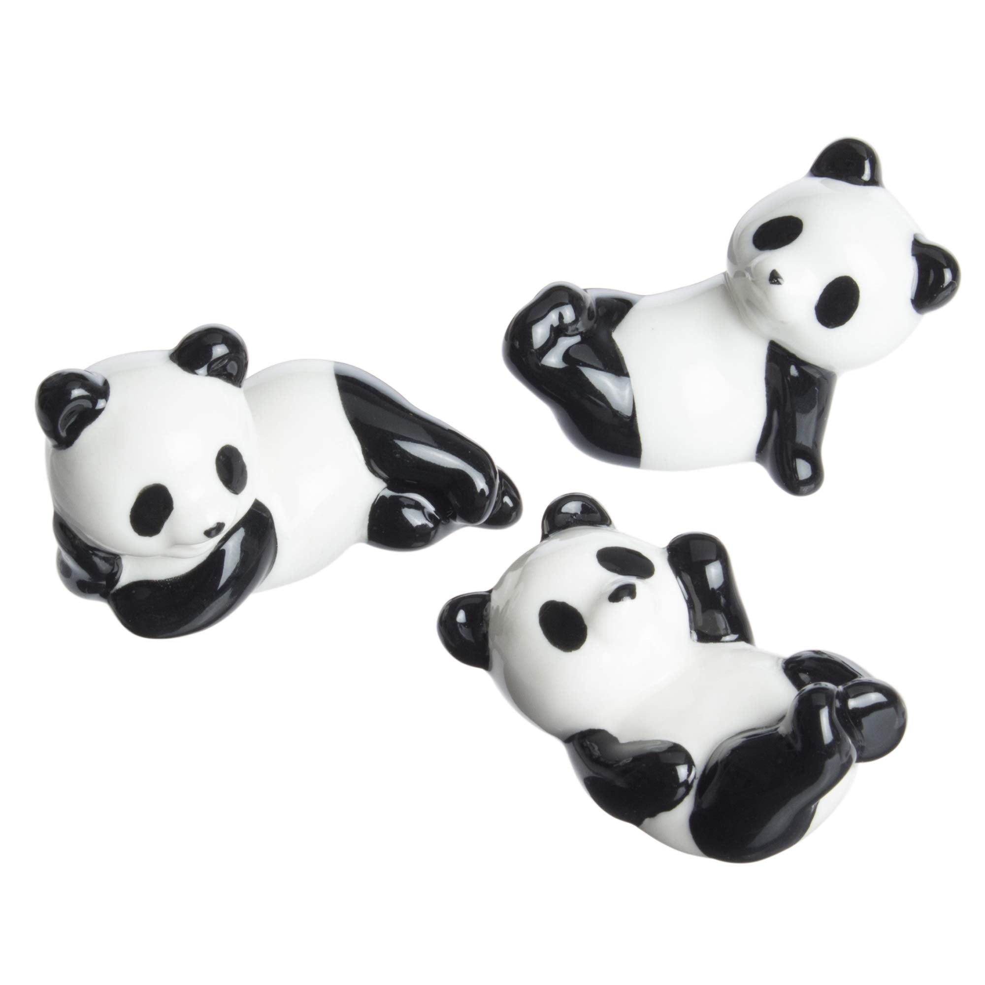 Sun Art Cute Panda Everyday Panda Chopstick Rest Set Of 3 Japan San2021