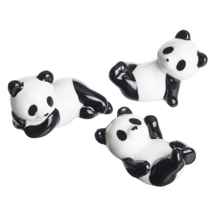 Sun Art Cute Panda Everyday Panda Chopstick Rest Set Of 3 Japan San2021
