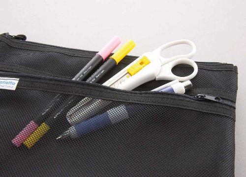 Sun-Star Japan Stationery Scissors With Cutter S3725030 - Black