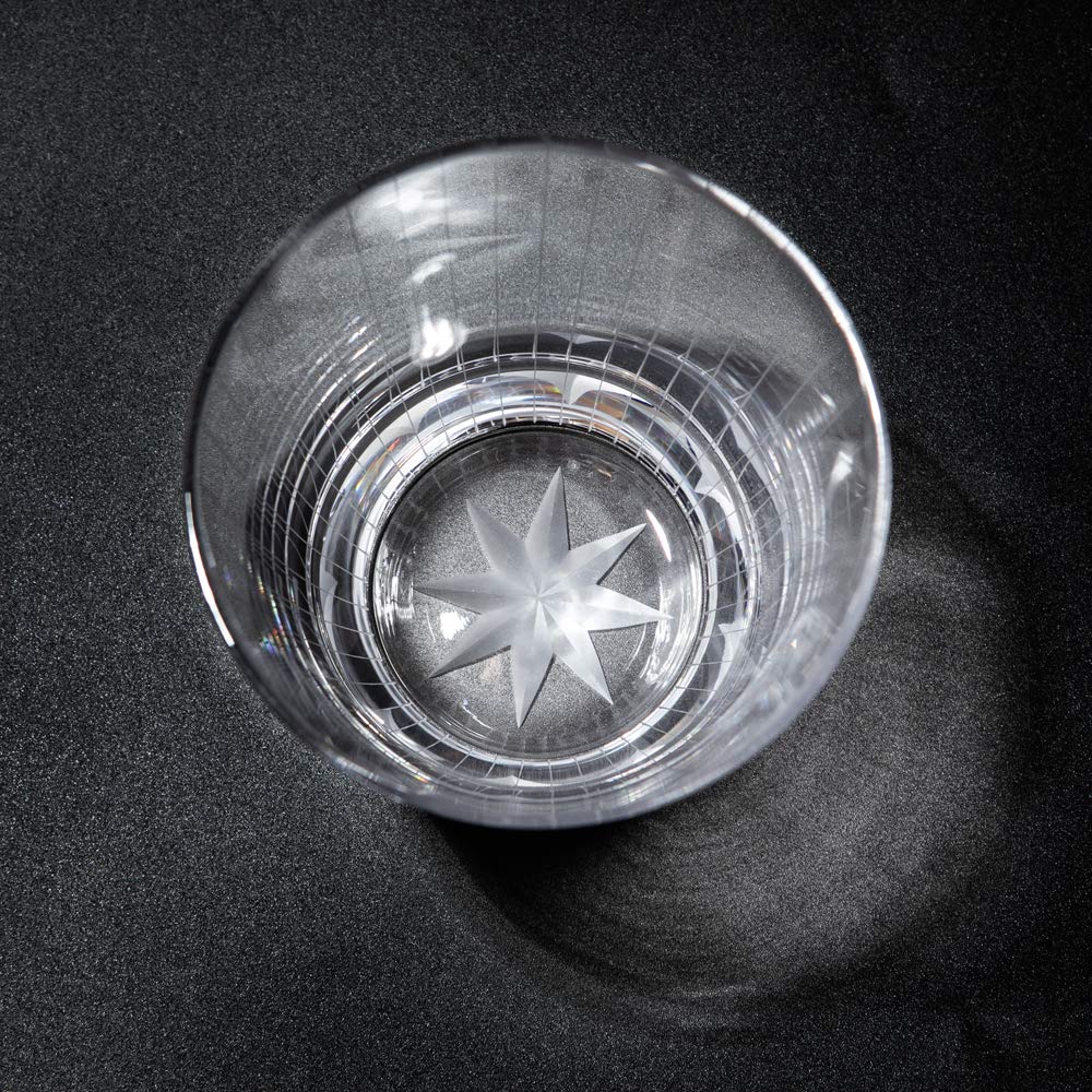 Taburō Koubou Edo Kiriko Tachistripe Old Glass Japan Tb0036-40