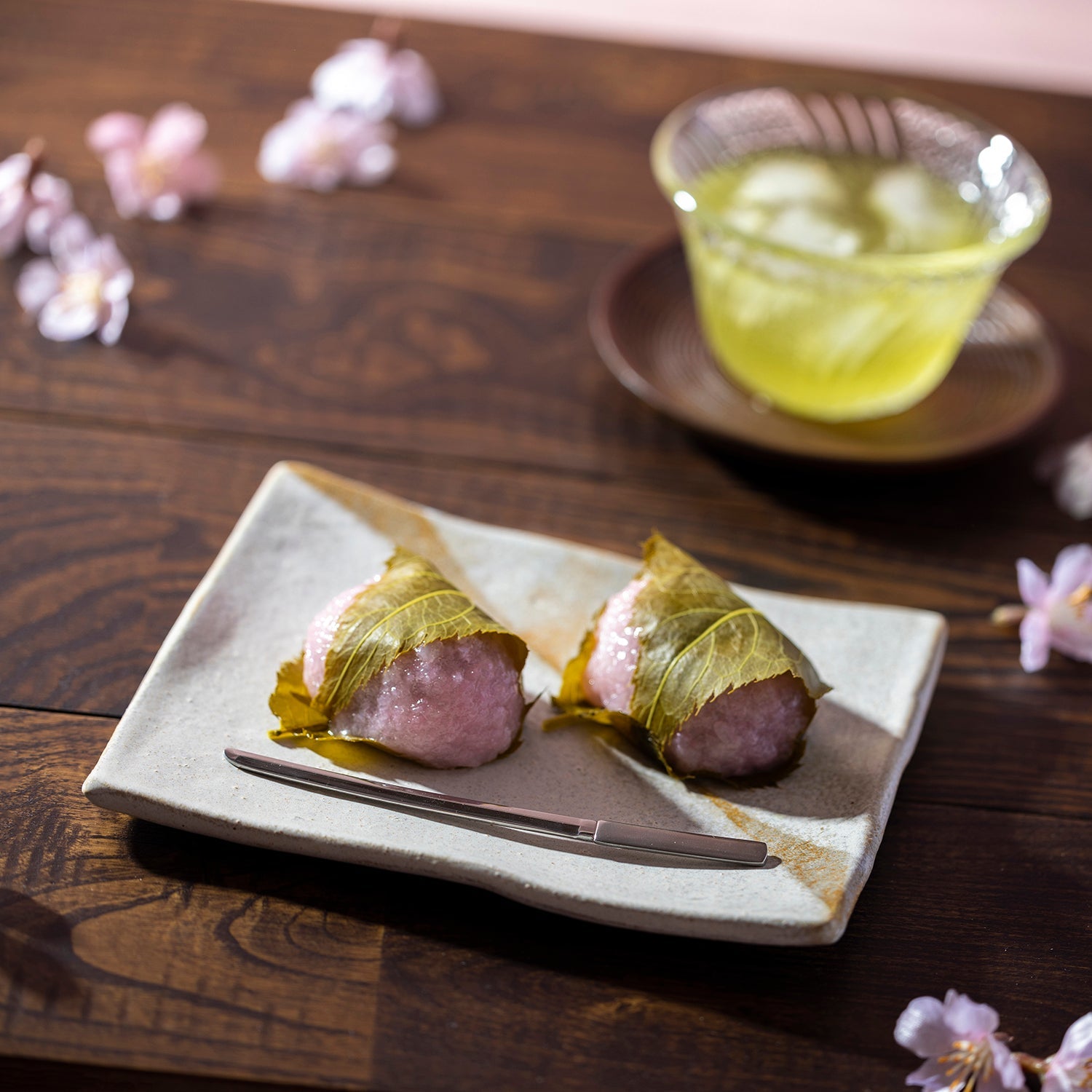 Takeda Hand Polished Japanese Sword Katana Shaped Stainless Steel Pastry Pick 12Cm Boxed Set (5-piece)